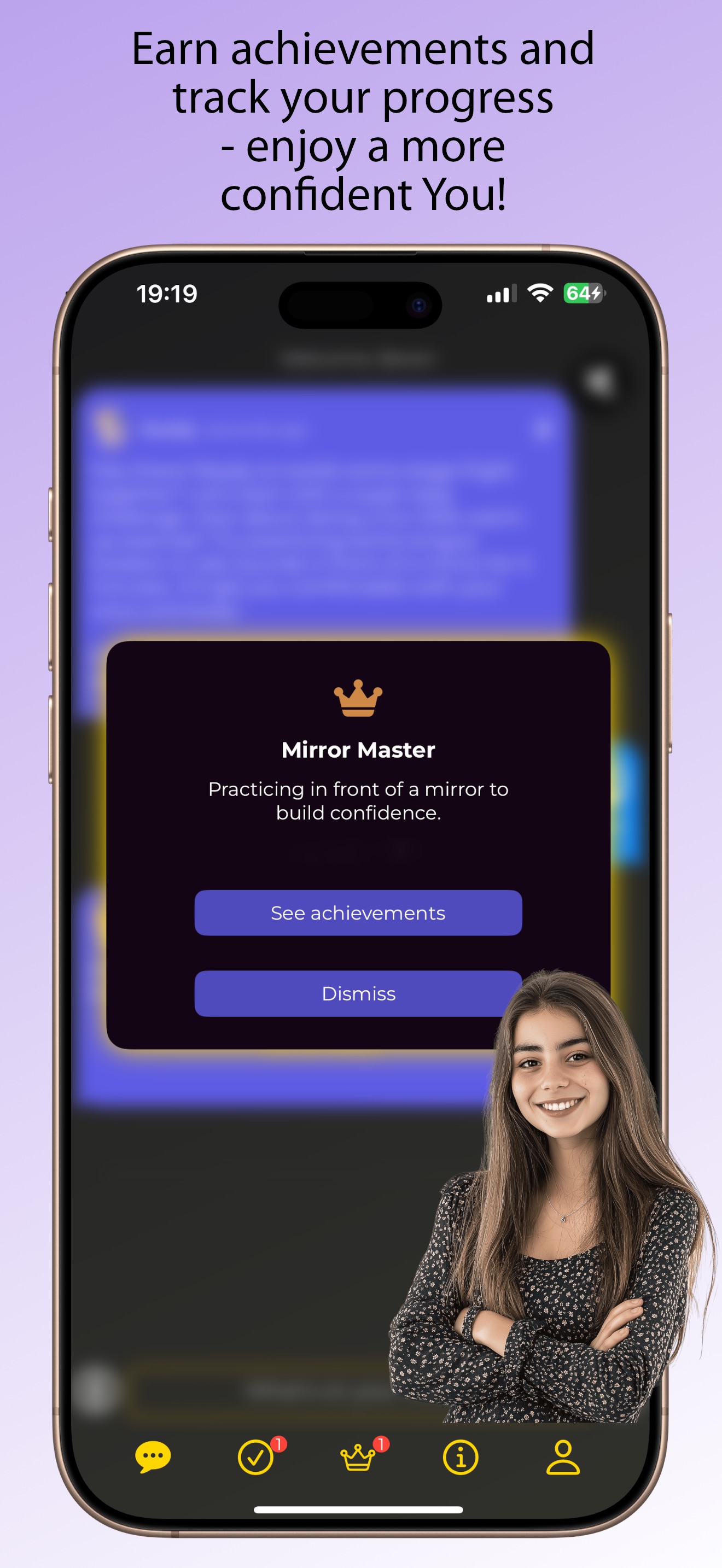 Stage Fright Buddy app screenshot